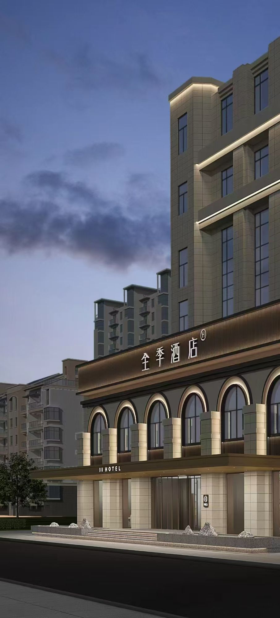 顏值與實(shí)力并存！全季酒店的門頭，為何獨(dú)愛“不銹鋼長(zhǎng)城板”？